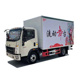 HOWO 4X2 Stage Truck (cargo box length 4m) For Sale