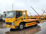 Jiefang Hu V Blue Plate Telescopic Flatbed Wrecker