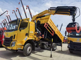 Dongfeng Liuzhou Motor Changxing 12-ton Folding Arm Truck mounted Crane