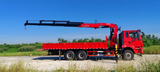 Shacman Changxing 12 Ton Folding Arm Crane Truck