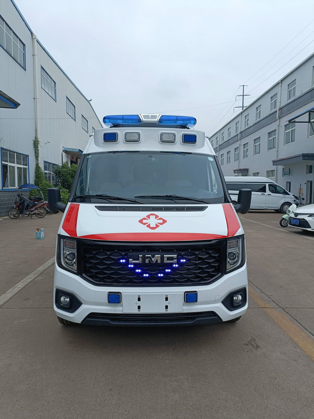 High-spec JMC Shunda Diesel Ambulance For Sale