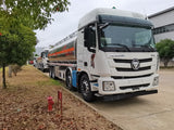 FOTON 8×4 30m³ Aluminum Alloy Fuel Tank Truck For Sale