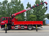 HOWO TX7 8T Telescopic Boom Crane For Sale