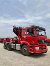 SHACMAN 6×4 Knuckle Boom Crane For Sale