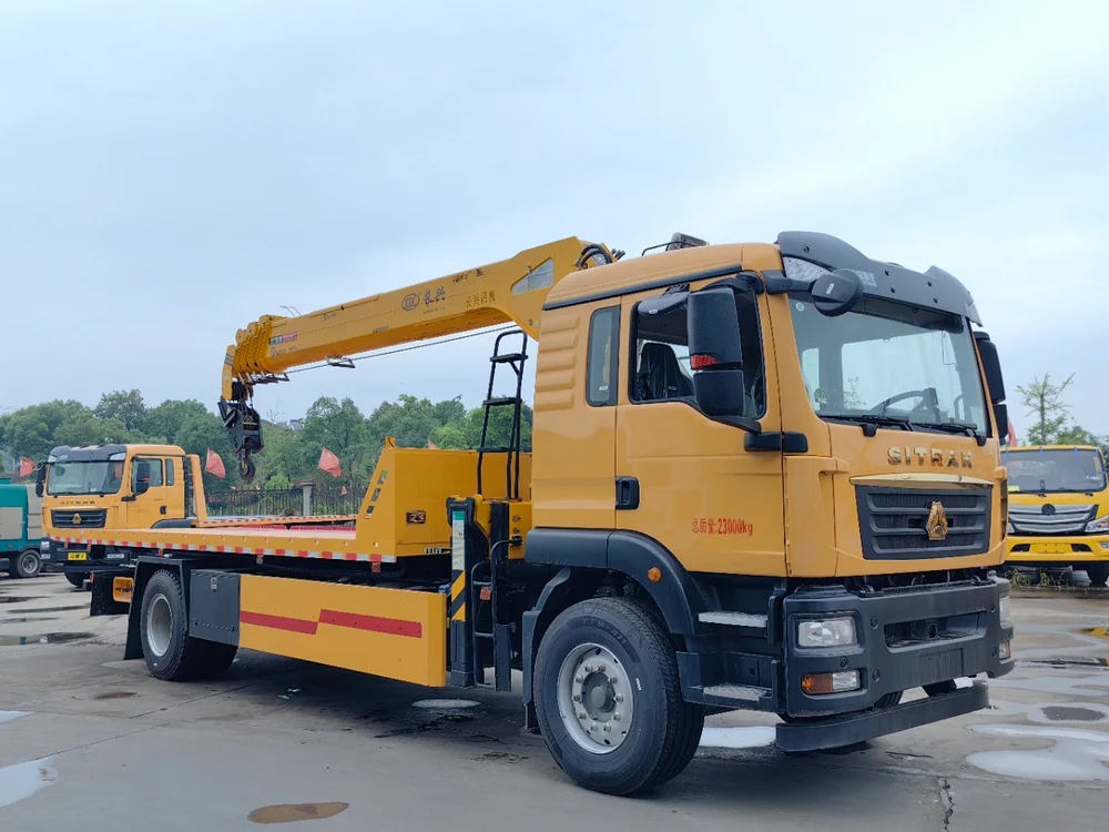 Sitrak 23 Ton Wrecker With Crane