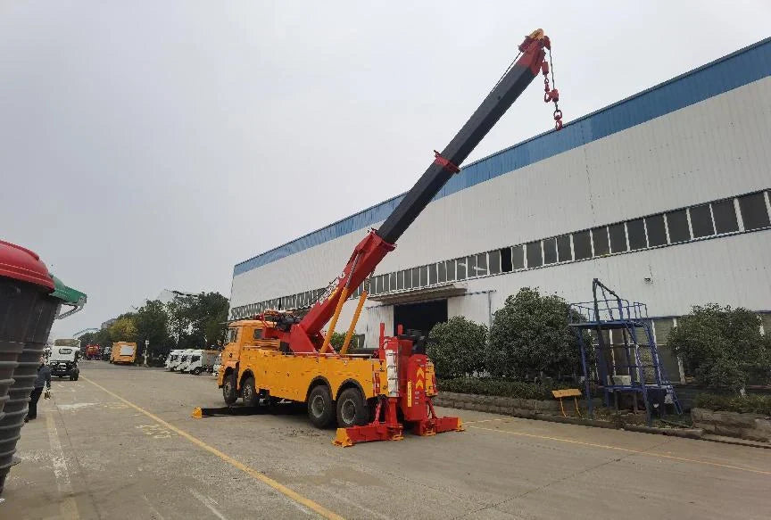 Shaanxi Automobile (SHACMAN) 50T Heavy-Duty Wrecker / Tow Truck – Key Specification