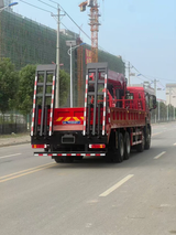 HOWO 8×4 Weichai 350HP - Changxing 14 Ton 5-Section truck mounted crane with Ladder