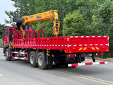 HOWO 6×4 14T Telescopic Boom Crane For Sale