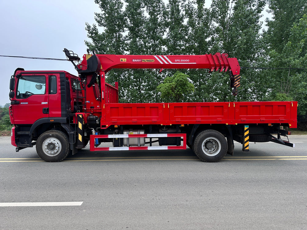 HOWO Palfinger8T 5Section Telescopic Boom Crane For Sale