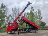 Dongfeng Jincheng × Changxing 8-ton Folding Boom Truck with Log Grapple