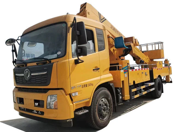 Dongfeng 4×2 32m Telescopic Boom Aerial Work Platform Truck