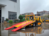 Jiefang Hu V Blue Plate Telescopic Flatbed Wrecker