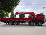 HOWO 8×4 SANY 14-ton 5-section Boom Truck Mounted Crane
