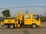Foton Double Row Cab Changxing 8-ton Folding Arm Truck-mounted Crane