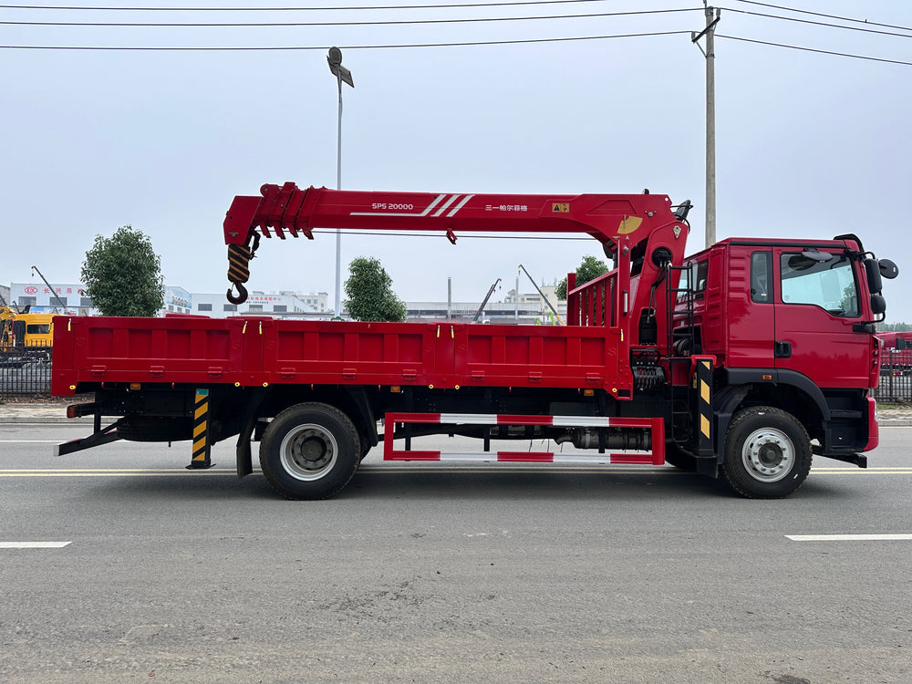 HOWO Palfinger8T 5Section Telescopic Boom Crane For Sale