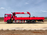 Dongfeng 6X4 with Changxing 12-Ton 4-Section Boom Crane Truck For Sale