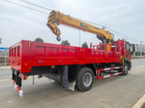 Howo 4×2 XCMG 8-ton 5-section Boom Truck Mounted Crane