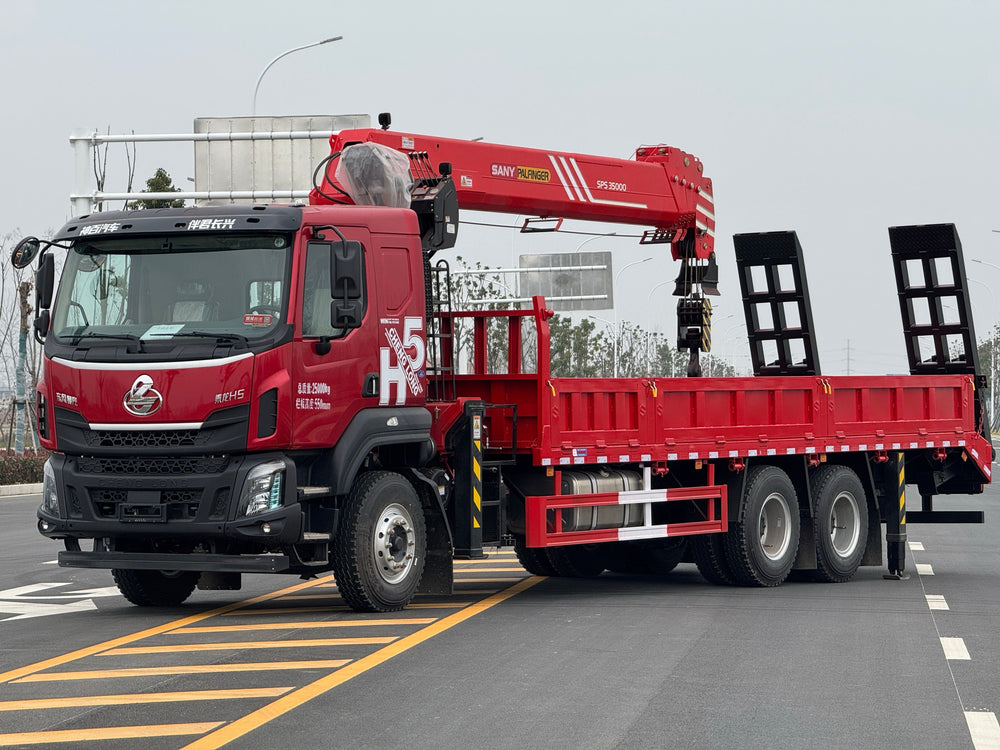 DongFeng 6×4 Palfinger Telescopic Boom Crane For Sale