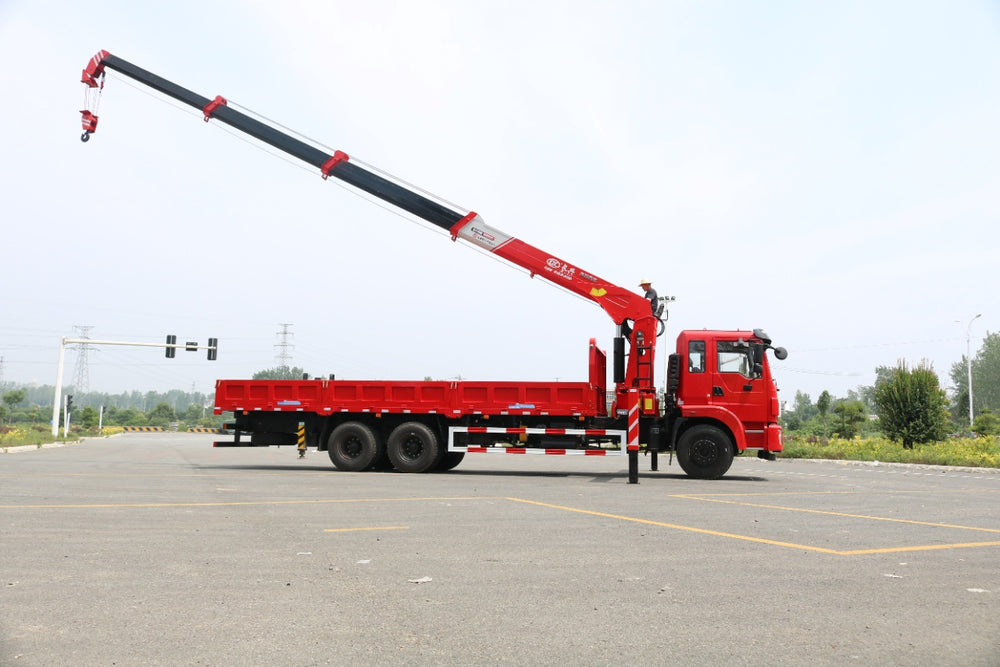 Dongfeng 6X4 With Changxing 12-Ton 5-Section Two-Stage Single-Extension Crane Truck