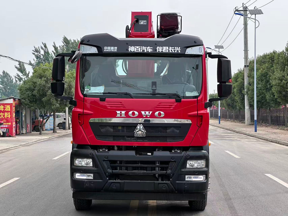 HOWO 14T 6section Telescopic Boom Crane For Sale