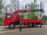 Dongfeng Jincheng × Changxing 8-ton Folding Boom Truck with Log Grapple