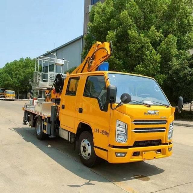 16 meters Jiangling 4×2 16m Telescopic Boom Aerial Work Vehicle