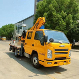 16 meters Jiangling 4×2 16m Telescopic Boom Aerial Work Vehicle