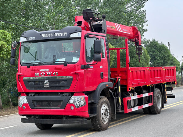 HOWO Palfinger8T 5Section Telescopic Boom Crane For Sale