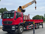 HOWO 6×4 14T Telescopic Boom Crane For Sale