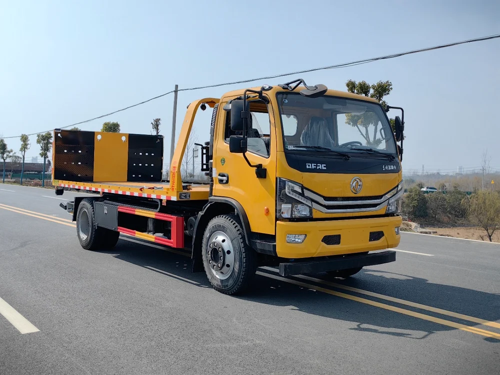 Dongfeng D8 Flatbed Wrecker