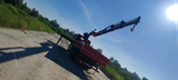 Shacman Changxing 12 Ton Folding Arm Crane Truck