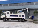 HOWO 10m³ Wall Cleaning Truck For Sale