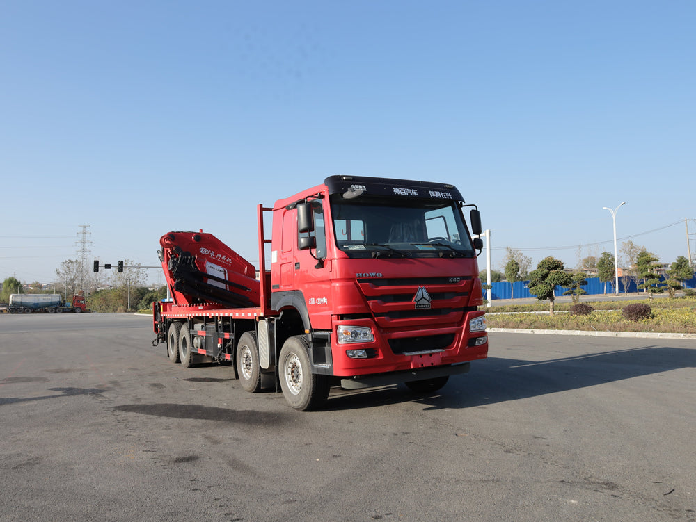 HOWO 440HP Knuckle Boom Crane For Sale