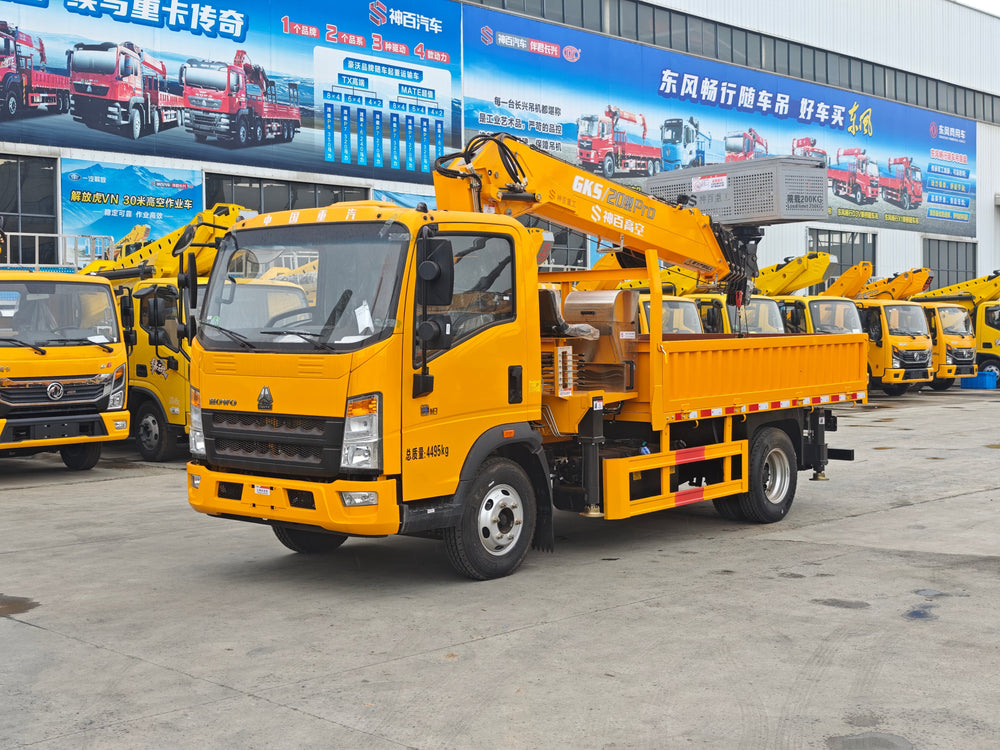 HOWO GK20 3-in-1 Aerial Work Platform Truck For Sale